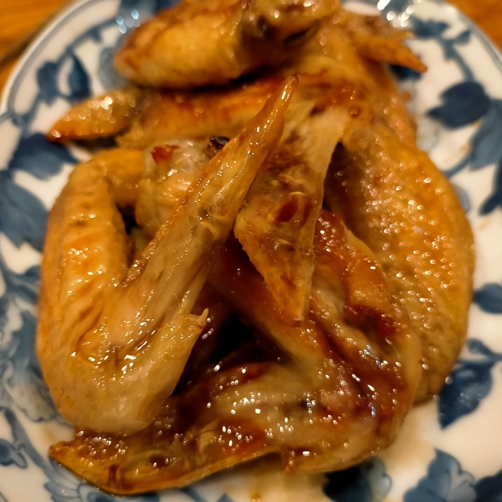 IHグリルで放置♪皮パリッ!手羽先の塩焼き